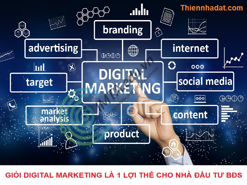 Giỏi digital marketing là lợi thế của nhà đầu tư bđs